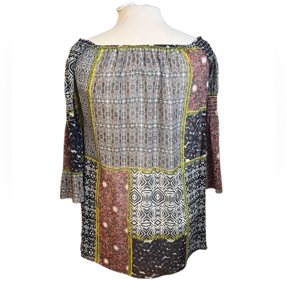 Likely Barrow Patchwork Off Shoulder Mini Dress -… - image 5